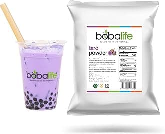 Bobalife Taro Bubble Tea Milk Powder 1kg – Taiwanese Milk Tea Powder Mix for ...