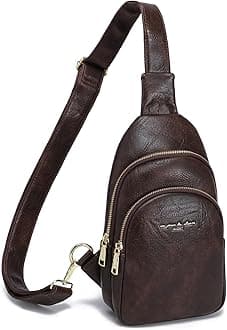 INICATCrossbody Sling Bags Fanny Packs Purses Chest Bag for Women