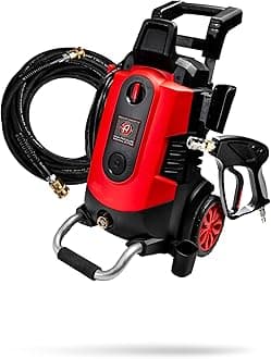 Adam's Polishes Electric Pressure Washer 2.0, Powerful 1.4 GPM 2000 PSI Car Pressure Washer Sprayer, Snub Nose & Tip Attachment, Use,Car Soap, Patio Boat RV Motorcycle Car Garage Deck