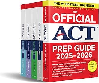 The Official ACT Prep & Subject Guides 2025-2026 Complete Set (Official Act Prep Guides)