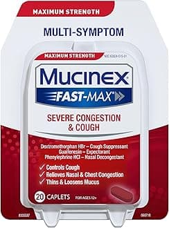Mucinex Fast-Max Severe Congestion & Cough