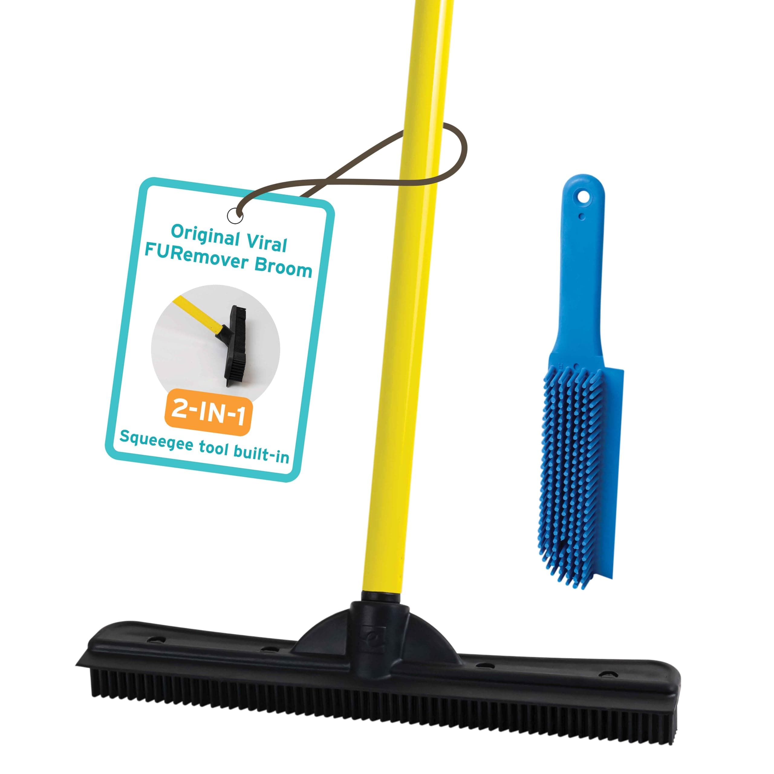 FURemover Broom and Brush Set