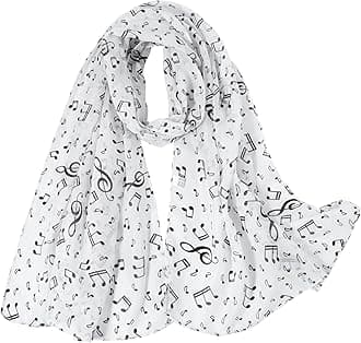 E-Clover Herebuy - Unique Women's Floral Scarves: Chiffon Flowers & Birds Printed Scarf