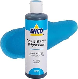 ENCO GEL FOOD COLOR 8.8 OZ (BRIGHT BLUE 1131)
