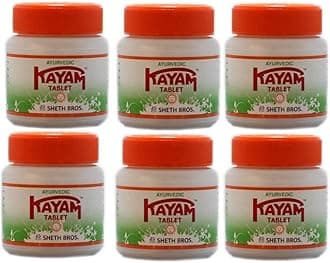 Ayurvedic Kayam 30 Tablets x 6 Packs