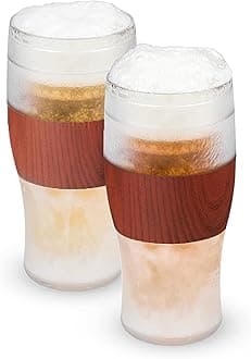 Beer FREEZE Wood  HOST (Set of 2)