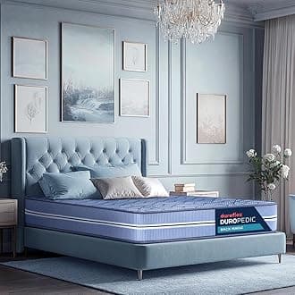Duroflex Back Magic - Doctor Recommended Orthopaedic High Density Coir, 6 Inch Queen Size Firm Mattress for Back Support & Posture Alignment (78x60x6 Inch) Blue