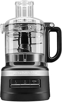 KitchenAid 5KFP0719BBM 1.7l Food Processor - Matte Black"Min 1 year manufacturer warranty"