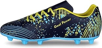 Goal Power Football Stud Shoe Foe Men/Sports and Soccer Shoe/Comfortable and Lightweight