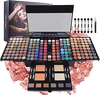 Multi-purpose Makeup Kit Pro Makeup Gift Set Makeup Essential Starter Kit All-in-One Makeup Kit Lip Gloss Blush Brush Eyeshadow Palette Highly Pigmented Cosmetic Palette #5