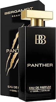 Bergamot Beaute Panther Eau De Parfum Men | Perfume For Man 100ml | Premium Long-Lasting Fragrance | Best Perfume for Men with Patchouli and Musky | Gift For Him
