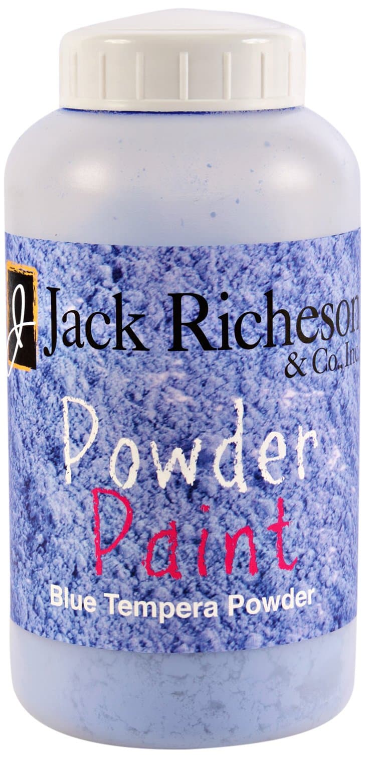 Jack Richeson Powdered Tempera Paint, Blue, 1 Pound