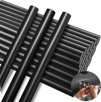 40 Pcs Paintless Dent Repair Glue Sticks PDR Glue Hot Sticks Paintless Dent Repair Tool for Car Restoration Remover Tool Set (Black)