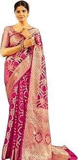 SWORNOF Women's Silk Saree