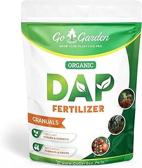 Go Garden DAP Fertilizer – 100% Water-Soluble Plant Food for Indoor & Outdoor Plants – Boosts Growth, Flowering & Fruiting – Easy to Use Granules (400g)