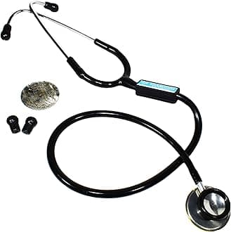 Dishan Diamond Stethoscope- for Single Chest Piece Tunable Diphragm Doctor & Medical Professional Use