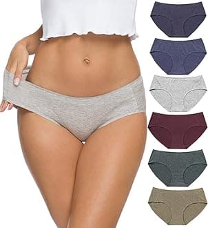 Cotton Bikini Women's Breathable Panties Seamless Comfort Underwear