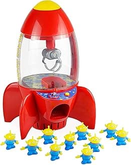 Disney Store Official Alien Claw Machine, Toy Story, 31cm / 12", Rocket Shaped Arcade Game Style Toy, Suitable for Ages 3+