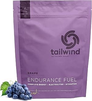 Endurance Fuel, Carbohydrate & Electrolyte Sports Drink Mix Powder, Gluten-Free, Vegan, Grape, 30 Servings