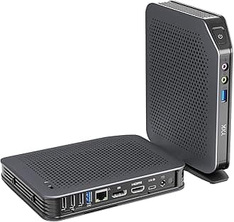 Yxk S15 UItra Mini PC,12th Gen Alder Lake- N100(up to 3.4GHz), 16GB DDR4 RAM 512GB M.2 SSD, Desktop Computer Support 4K Dual Display/USB3.2/WiFi 6/BT5.2 or Gigabit Ethernet for Home/Office