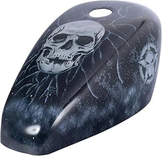 Motorcycle Gas Tank Cover Nightmare Handmade Simonkustom, Choose Your Bike Model! (Glossy, XL1200x/Fortyeight)