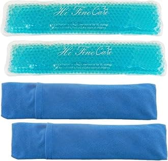 Postpartum Ice Pack, Hot and Cold Pads for Postpartum Essentials, 3 Count Gel Cooling Pad, Fast Pain Relief Convenient for Postpartum Recovery Helps Reduce Swelling (Green)