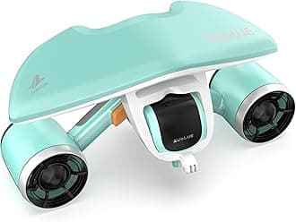 sublue Mix Underwater Scooter with Action Camera Mount 30 Minutes 40M Waterproof Dual Motors Water Sports Swimming Pool Diving Snorkeling Water Scooter for Kids Adults (Aqua Blue)