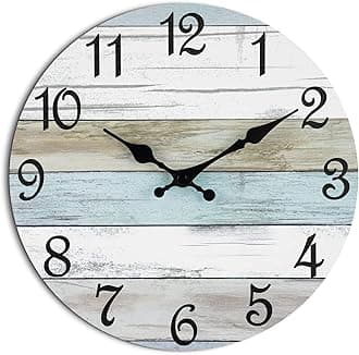 Rustic Wall Clock 10"