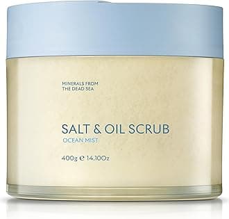 SEACRET Secret Salt & Oil Scrub, Ocean Mist Body Scrub, 14.1 oz (400 g)