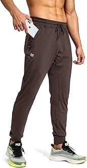 G Gradual Men's Sweatpants with Zipper Pockets Athletic Pants Traning Track Pants Joggers for Men Soccer, Running, Workout