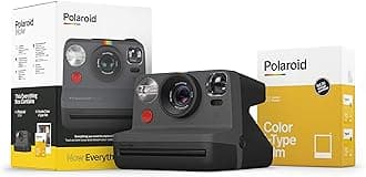 Originals Now I-Type Instant Camera and Film Bundle - Everything Box Black (6026)