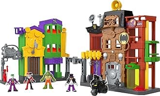 Imaginext DC Super Friends Batman Playset Crime Alley with Character Figures & Accessories for Pretend Play Ages 3+ Years