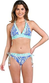 La Blanca Womens Banded Halter Bikini Swimsuit Top