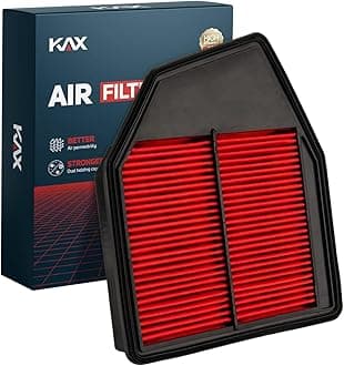 KAX Premium Engine Air Filter, CA10467 Replacement for Honda Accord 2008-2012 2.4L, Crosstour 2012-2015 2.4L, Filter with Longer Life, Protect and Improve Engine Performance
