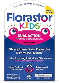 FlorastorKids Daily Probiotic Supplement