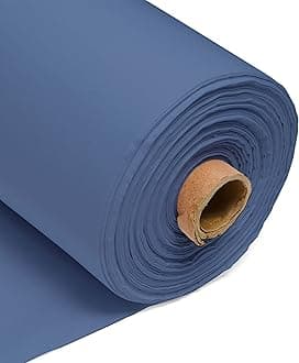 Cadet Blue 100% Cotton Plain Fabric – 60 Inch 150cm Wide 150GSM Material - Sewing, Dressmaking, Quilting, Curtain Linings, Pillowcases & Totes by Discount Fabrics LTD - 1Metre