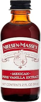 Mexican Pure Vanilla Extract for Baking and Cooking, 2 Ounce Bottle
