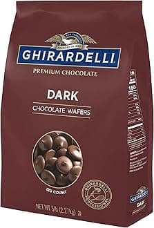 Chocolate Company Dark Chocolate Wafers, 5lb. Bag (Pack of 1)