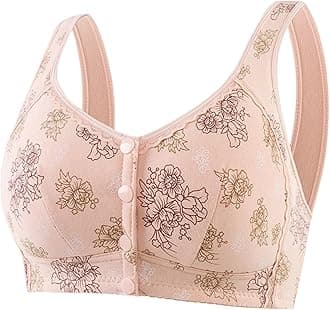 Womens Push Up Support Plus Size Ladies Non Wired Bra T Shirt Bra Comfort Seamless Workout