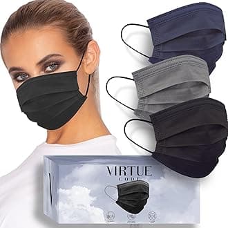 Seamless Essentials Face Masks - Soft 3 Ply Comfort 50 Disposable Face Masks