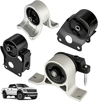 BDFHYK 4PCS Engine Motor and Trans Mounts Compatible with Nissan Altima 2002-2006 2.5L l4 Replace A7340 9167 EM9167 1041782 A7341 9190 EM9209 1041997 A7342 9209 EM9190 1041734 A7343 9219 EM5817
