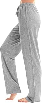 TWGONE Women's Pajamas Pants Plaid Stretch Casual Loose Comfy Pants Sleep Bottom Lounge Cute Pajama Sleepwear