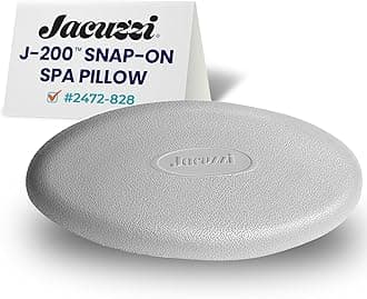 Jacuzzi Pillow - Oval J200 Gray Snap In 2008 J-230 2005+ J-270/280