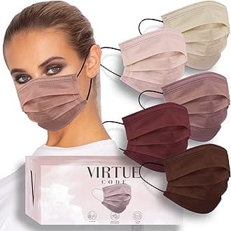 VIRTUE CODE Balance Face Masks - Soft 3 Ply Comfort Disposable Face Masks