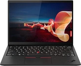 Lenovo Latest ThinkPad X1 Nano Laptop, Intel i7-1180G7, 13.0" 2K (2160 x 1350) IPS, Anti-Glare, 450 nits, Touchscreen, 16 GB RAM, 512 GB SSD, 3 Year Warranty, Win 11 Pro - Black Carbon Fiber Weave