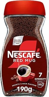 Nescafe Red Mug Instant Coffee, 6.7 oz ℮ 190 g قهوة سريعة التحضير نسكافيه ريد ماج