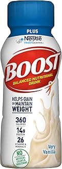 Boost Plus Vanilla Ready To Drink, 8 Fluid Ounce (Pack of 24)