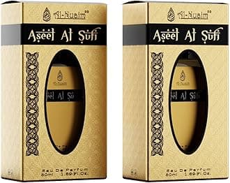 Aseel Al Sufi Eau De Parfum for Men & Women - Pack of 2 (50ml Each) | EDP Perfume | Long Lasting & Luxury Fragrance