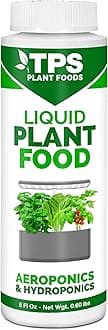 TPS NUTRIENTS Liquid Plant Food for use in AeroGarden, IDOO and Hydroponic Growing Systems, Liquid Fertilizer 8 oz (250mL)