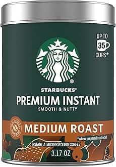 Premium Instant Coffee - Medium Roast - 100% Arabica - 1 Tin (up to 40 cups)